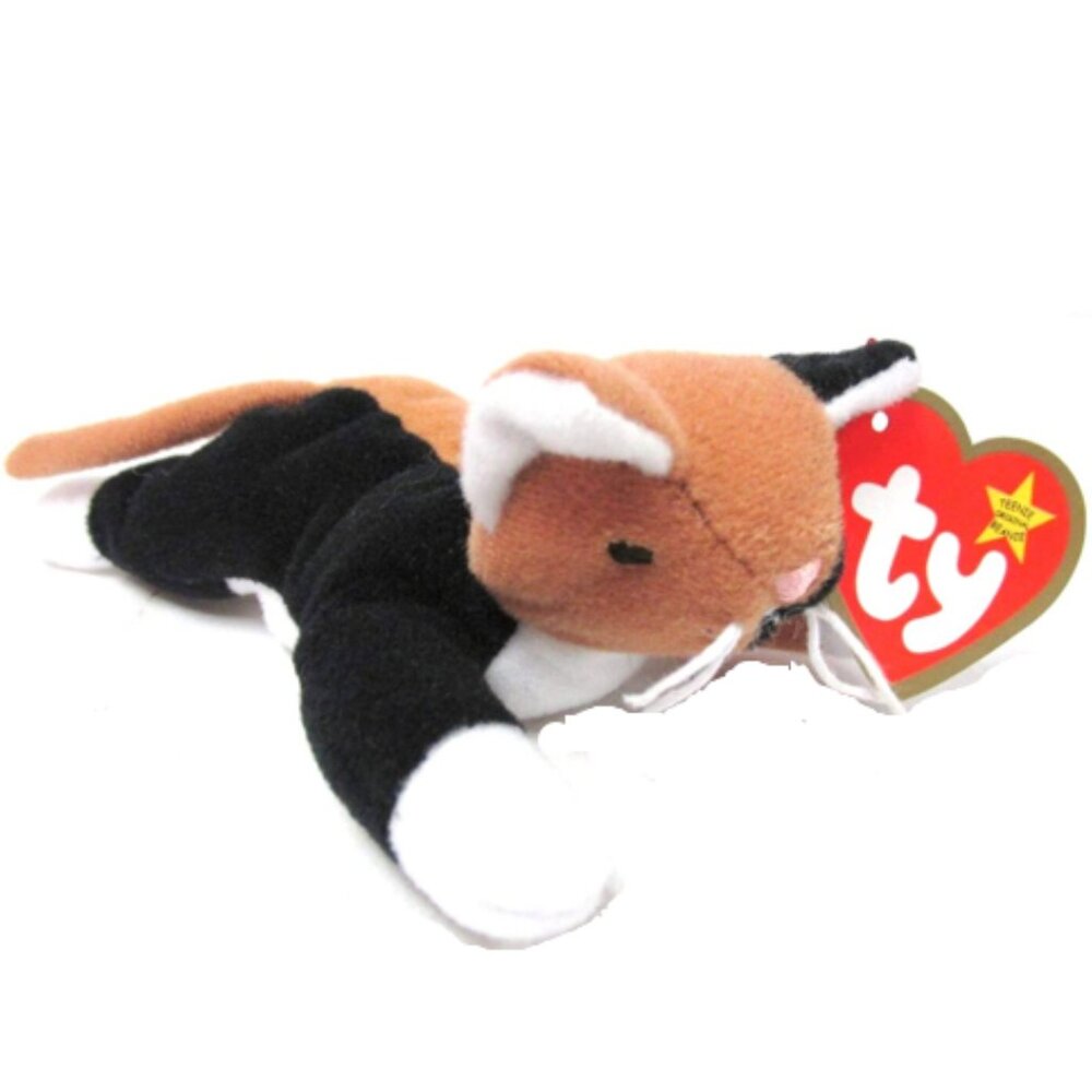 Vintage 1999 McDonald's Ty Chip the Cat #12 NEW in package‎ Teeny Beanie Babies